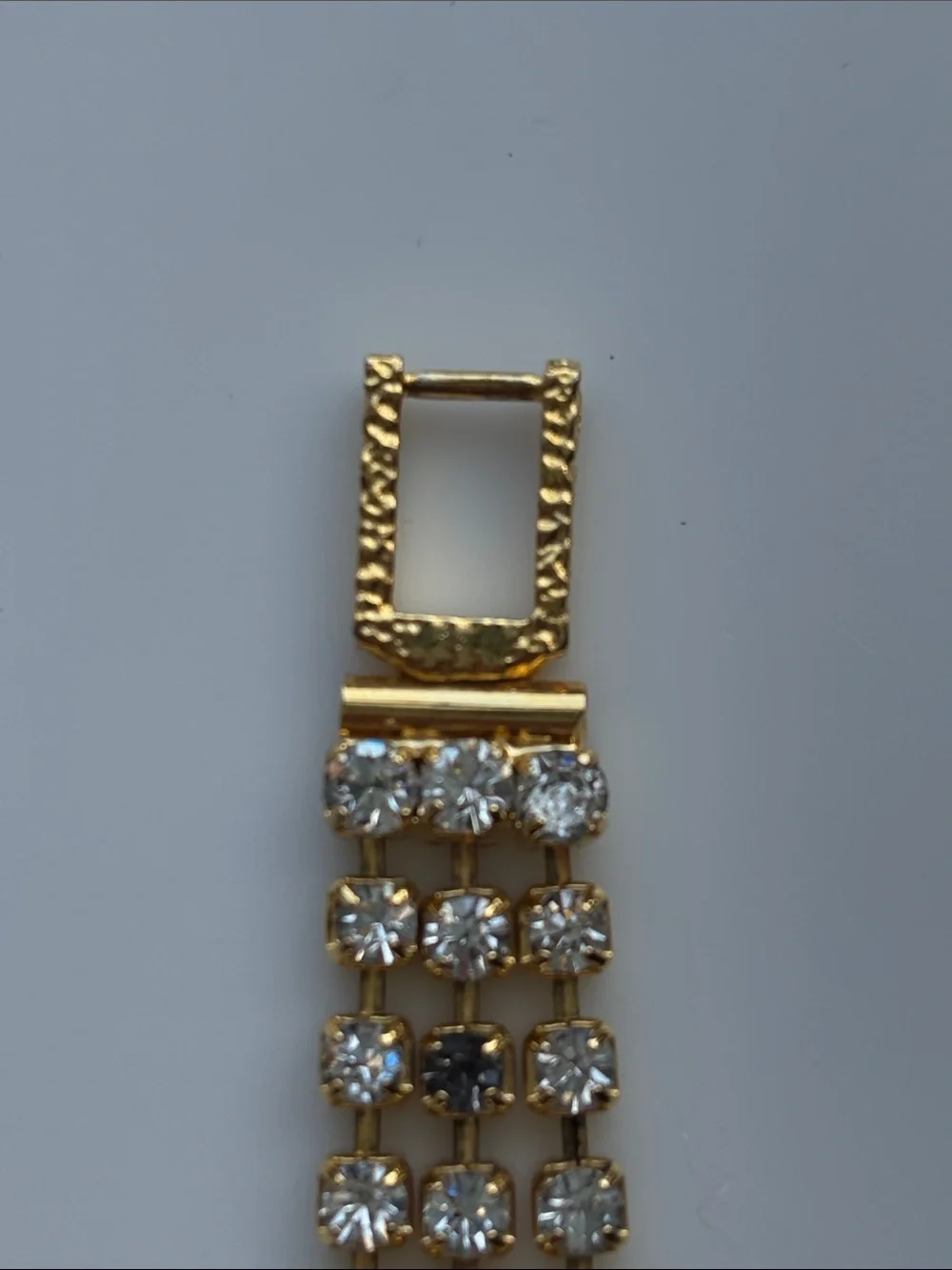 Hong Kong Vintage Mirage Gold-Tone Quartz Bracelet Watch